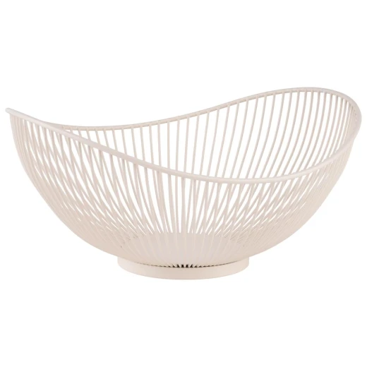 APS Svart Basket Dia 29.5x25.5cm H 13.5cm White APS Svart Basket Dia 29.5x25.5cm H 13.5cm White