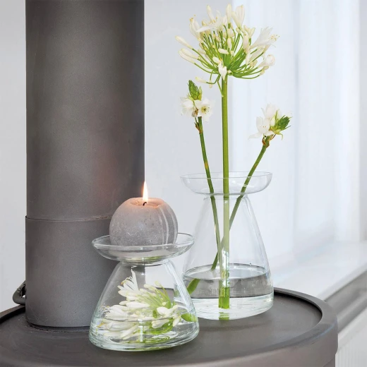 Leonardo Milano Candlestick Dia 18cm Transparent - Leonardo - Image 2