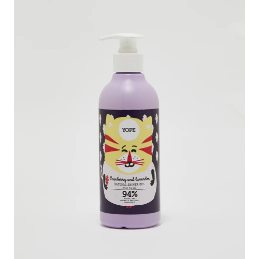 Yope Shower Gel For Kids Cranberry And Lavender, 400Ml - Yope - Image 3