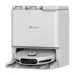 Ezviz Robot vacuum cleaner - Power 65 Wtt max - Capacity 0.35 Lt - Noise 64 dB(A) - With Wet & Dry function - Recharge 3 h - Autonomy 220 min - With obstacle sensors - With anti-tangle system