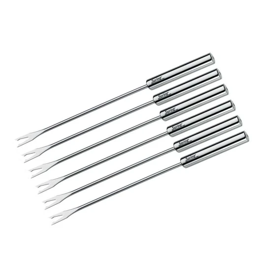 Kuchenprofi Meat Fondue Forks Set of 6 Pieces Stainless Steel Kuchenprofi Meat Fondue Forks Set of 6 Pieces Stainless Steel