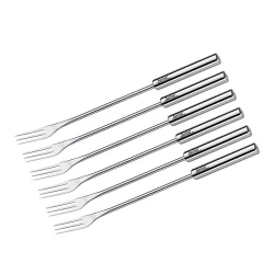 Kuchenprofi Cheese Fondue Forks Colors Set of 6 Pieces