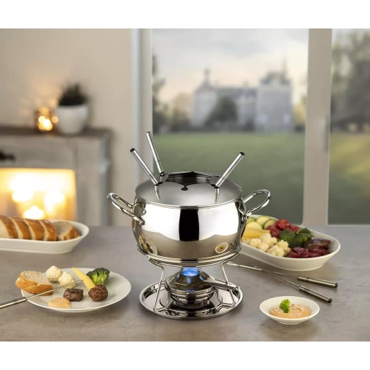 APS Fondue Set Stainless Steel - APS - Image 6