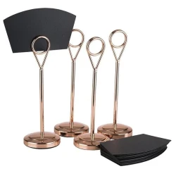 APS Buffet Sign H 20.5cm Set of 4 Pieces Copper