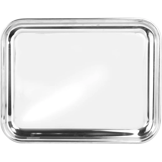 Pintinox Rectangular Tray 32x25cm Stainless Steel - Pintinox - Image 2