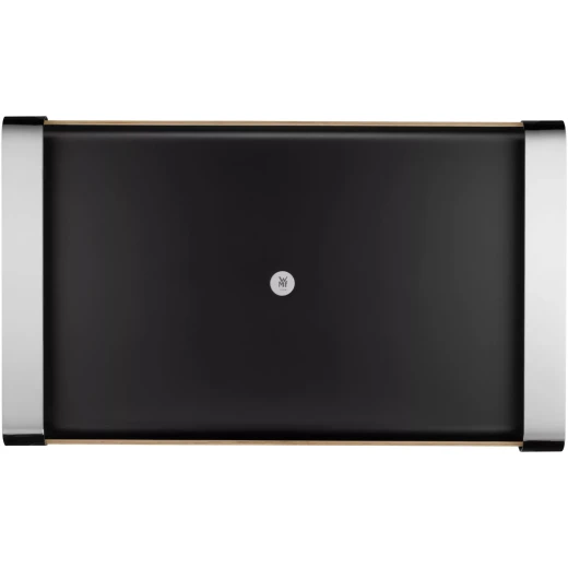 WMF Club Wooden Serving Tray Black with Steel Handle - WMF - Image 5