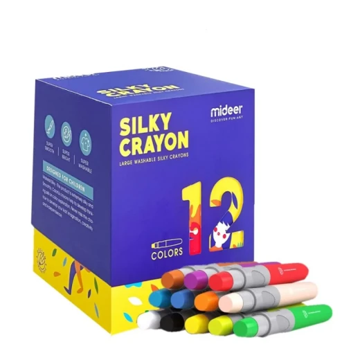 Mideer Silky Crayon 12