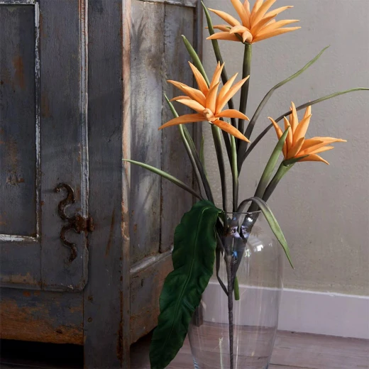 Leonardo Fiorec Cotton Flower Hight 105cm Orange - Leonardo - Image 2