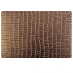 مفرش طاولة رفيع نحاسي 45×30 سم من اي بي اس