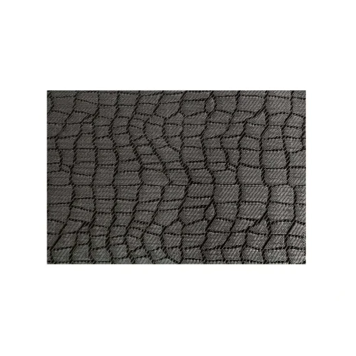 APS Placemat Fine Band Black / Grey 45x33cm APS Placemat Fine Band Black / Grey 45x33cm