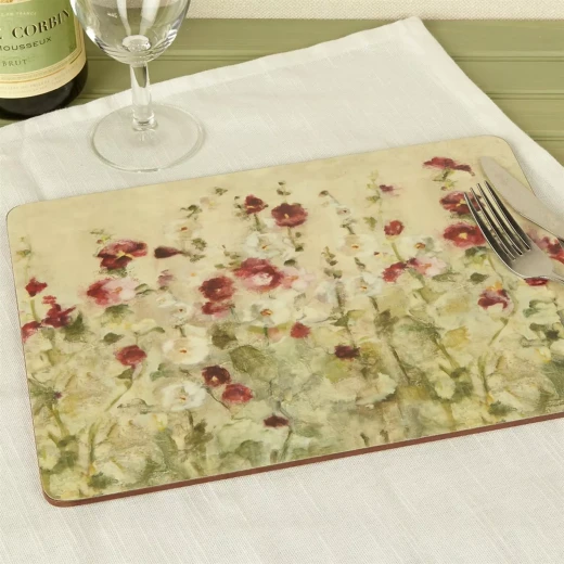 Kitchen Craft Premium Poppies Placemats Set of 6 Pieces - KitchenCraft - Image 3