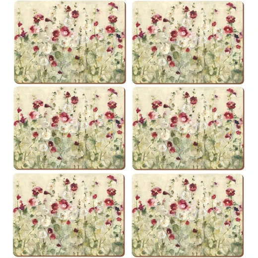Kitchen Craft Premium Poppies Placemats Set of 6 Pieces - KitchenCraft - Image 4
