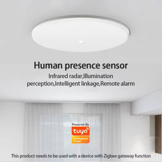 Zigbee- PIR Human Presence Sensor + Light Sensor - AVATTO - Image 3