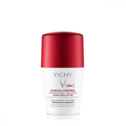 Vichy Deodorant Roll-on Antiperspirant Clinical Control 96h , 50 Ml