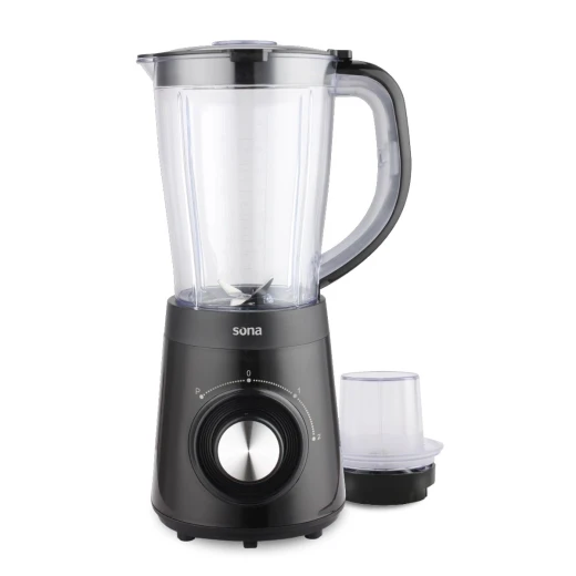 Sona Blender With Grinder 500W 1.5 L Black Sona Blender With Grinder 500W 1.5 L Black