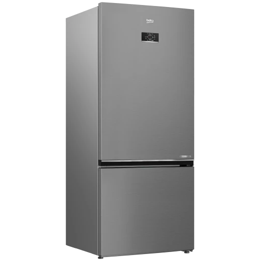 Beko Refrigerator A++ 590 L Bottom Freezer HarvestFresh Gray Inverter - Beko - Image 3