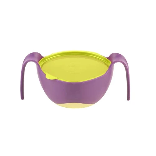 B.Box XL Bowl + Straw , passion splash 12m+ - B.Box - Image 3