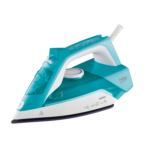 Beko Steam Iron 2200W 240ml Leak proof Blue Self cleaning - Beko - Image 3