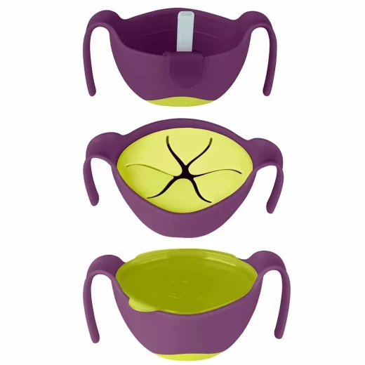 B.Box XL Bowl + Straw , passion splash 12m+ - B.Box - Image 8