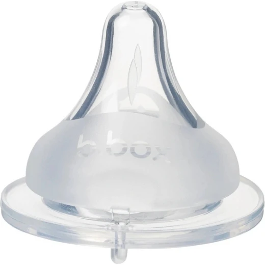 B.Box Baby Bottle Anti-Colic Teat, 2 Pack - Stage 1 (0-2 Months) - B.Box - Image 3