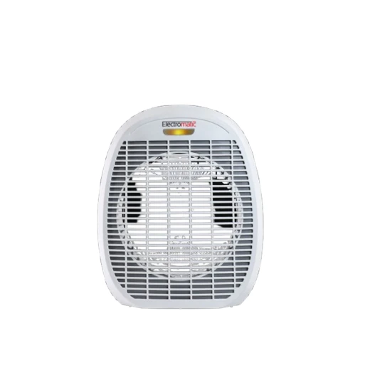 Electromatic Fan Heater 2000W 2 heat setting with Safety Fuse Inside and Oscillation Function Electromatic Fan Heater 2000W 2 heat setting with Safety Fuse Inside and Oscillation Function