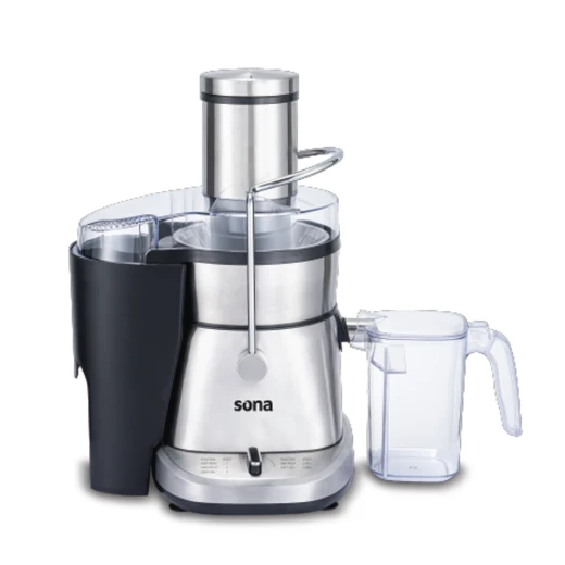 Sona Juicer 1000W 3 speeds with Pulse Stainless steel blades Sona Juicer 1000W 3 speeds with Pulse Stainless steel blades