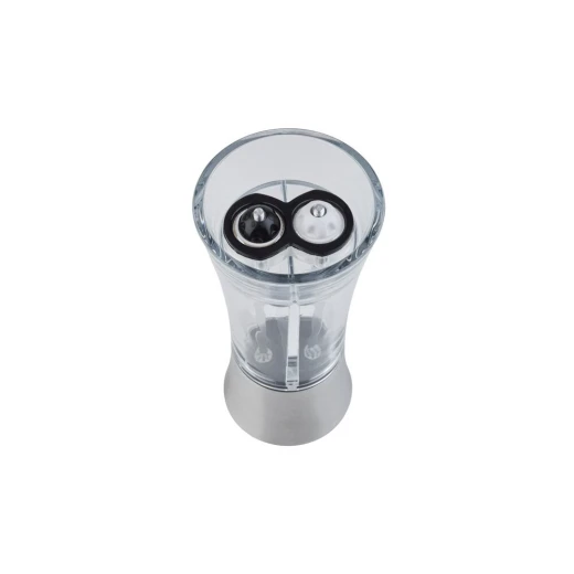 APS 2 in 1 Salt / Pepper Mill H 19cm Stainless Steel - APS - Image 3