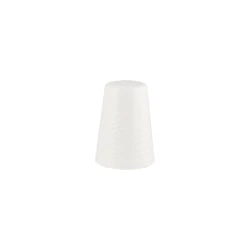 Bonna Loop Pepper Shaker White Ø7 cm | Elegant Modern Porcelain Design | Durable, Stylish & Easy to Use