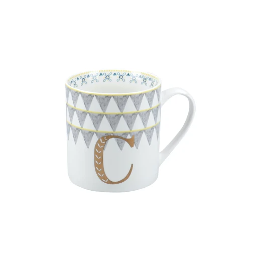 Kitchen Craft Alphabet Mug with Novelty C Design 350ml - KitchenCraft - Image 2