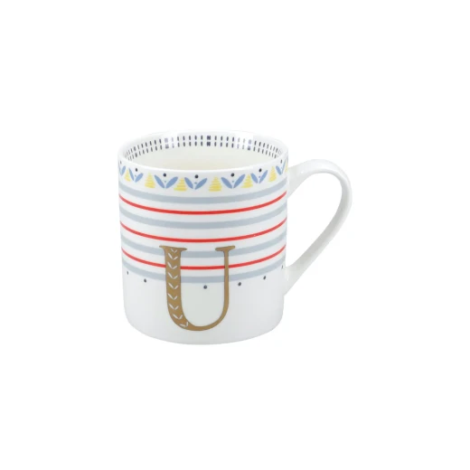 Kitchen Craft Alphabet Mug with Novelty U Design 350ml - KitchenCraft - Image 2