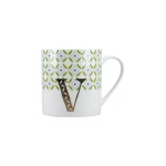 Kitchen Craft Alphabet Mug with Novelty V Design 350ml - KitchenCraft