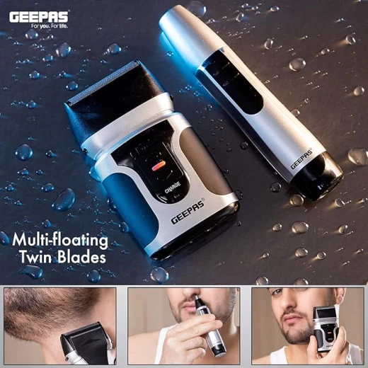 Geepas Gsr110 Rechargeable Shaver For Men - GEEPAS - Image 3