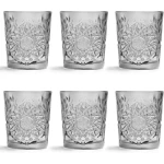 Libbey HOBSTAR Old Fashion Tumbler 12oz 355ml Transparent Set of 6 Pieces - Libbey