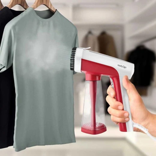Ufesa GS1600 Vertical Steamer, Travel, 1600W, 200ml Tank, Removes Wrinkles, Odors and Sterilizes, Thick Fabric Brush and Bottle Adapter, Ready to Use in 30 Seconds. - Ufesa - Image 4