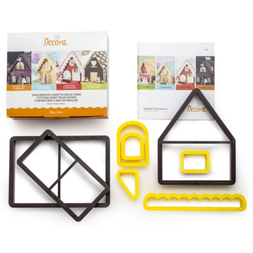 Decora Set 8 Cutters Fairy Tales House - Decora - Image 5