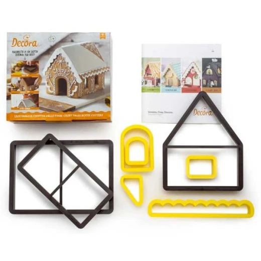 Decora Set 8 Cutters Fairy Tales House - Decora - Image 4