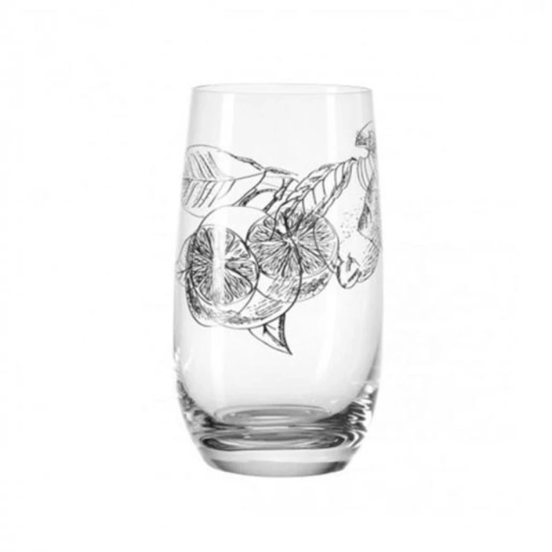 Leonardo Lestate Large Tumbler Black Decor Set of 6 Pieces - Leonardo
