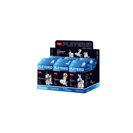 Sluban - Pleyerid - Maro Astronaut - 3 Types - Building Blocks- Age 14+ Sluban - Pleyerid - Maro Astronaut - 3 Types - Building Blocks- Age 14+
