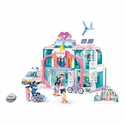 Sluban - Metropolis - Dream City Hospital - Building Blocks- Age 6+