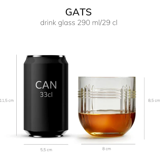 Leonardo Gats Rocks Glass 300ml Set of 6 Pieces - Leonardo - Image 4