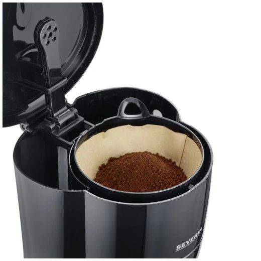 Severin 4320 Coffee maker BlackGlass jug, Plate warmer - Severin - Image 4