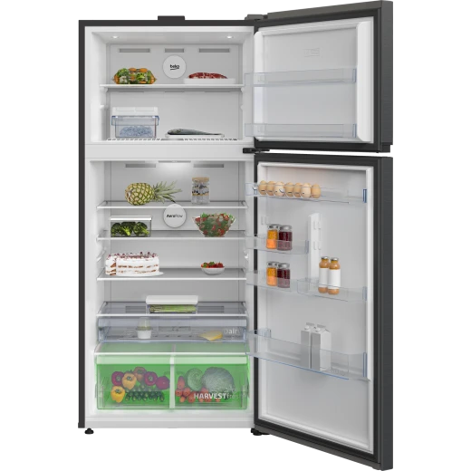Beko Refrigerator Manhattan Gray 630 L Inverter with Screen A+ - Beko - Image 2