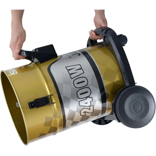 SHARP 22L 2400W Vacuum Cleaner with 100% Copper Cylinder Motor EC-CA2422-Z Gold - SHARP - Image 4