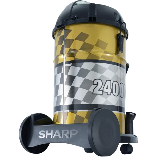 SHARP 22L 2400W Vacuum Cleaner with 100% Copper Cylinder Motor EC-CA2422-Z Gold - SHARP - Image 3