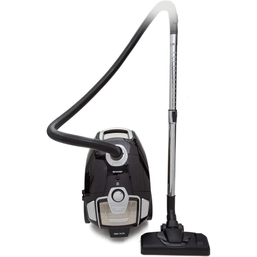 Sharp Bagged Vacuum Cleaner – 2200W Power – Equipped with HEPA Filter – Model EC-BG2204C-BZ – Powerful and practical design for cleaning all types of floors with effective dust filtration and maintaining clean and healthy air in the home Sharp Bagged Vacuum Cleaner – 2200W Power – Equipped with HEPA Filter – Model EC-BG2204C-BZ – Powerful and practical design for cleaning all types of floors with effective dust filtration and maintaining clean and healthy air in the home