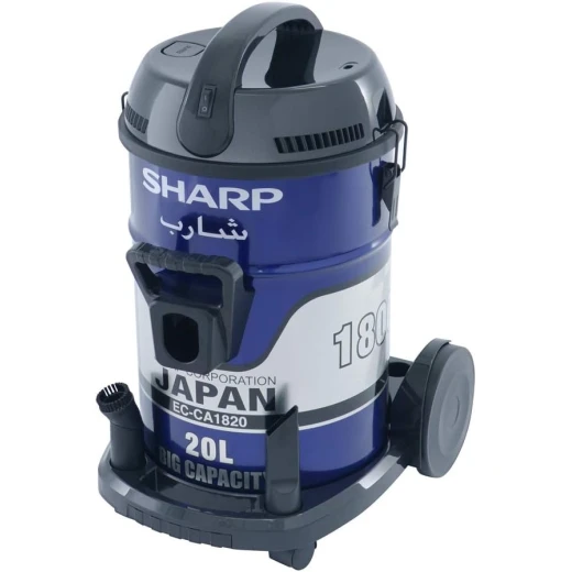 18L Vacuum Cleaner 1800W with 100% Copper Cylinder Motor, Blue EC-CA1820-Z – Large Capacity, Powerful Suction, Efficient Cleaning, Durable Motor, Modern Stylish Design - SHARP - Image 4