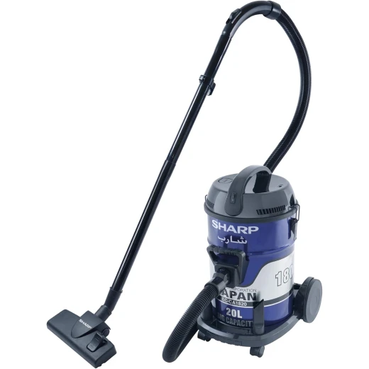 18L Vacuum Cleaner 1800W with 100% Copper Cylinder Motor, Blue EC-CA1820-Z – Large Capacity, Powerful Suction, Efficient Cleaning, Durable Motor, Modern Stylish Design
