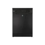 Hoover Dishwasher 16 Place Settings, 8 Programs, 3 Spray Arms, WiFi, Black HF 6C4F0B – Large Capacity Kitchen Appliance, Energy Efficient, Quiet Operation, Modern Stylish Design - HOOVER