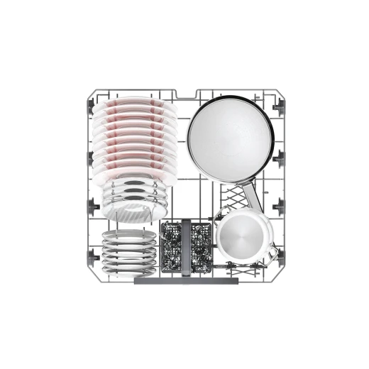 Hoover Dishwasher 16 Place Settings, 8 Programs, 3 Spray Arms, WiFi, Black HF 6C4F0B – Large Capacity Kitchen Appliance, Energy Efficient, Quiet Operation, Modern Stylish Design - HOOVER - Image 12