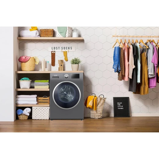 Gorenje Washer Dryer 10+6 kg, Inverter, 16 Programs, Quick Dry, Dark Grey WD10514 FS – Large Capacity, Energy Efficient, Gentle Wash & Dry, Quiet Operation, Modern Stylish Design - Gorenje - Image 2